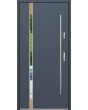Fargo Fi04C - future inox - silver front door