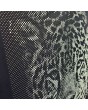 LIM G5 - Glass entry aluminium door with with tiger motif in decorative panel