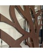 LIM G4 - Glass entry aluminium door with decorative panel