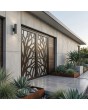 LIM G4 double - Double glass aluminium door with decorative panel