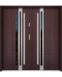 Sta Galileo Double - modern minimalist steel double doors with glass