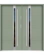 Sta Galileo Double - modern minimalist steel double doors with glass