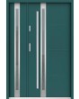 Galileo Duo - High security entrance steel door with side panel