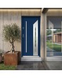 Sta Gaspard - decorative steel front door for villa entrance