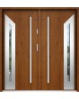 Sta Gaspard Double - decorative steel double front door for villa entrance