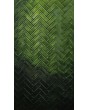 LIM FS1 - high-quality aluminium hinged door with green fusing glass