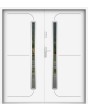 Sta Hadar Double - Commercial steel Exterior double door with Glass