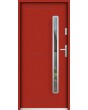 Sta Hadar - exterior metal front entry door with glass