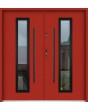 Sta Hevelius Double Noir - metal double door with black frame arround glass
