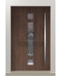 LIM HEY I - modern aluminum front door for homes
