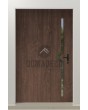 LIM Impuls - aluminum front door for home with glass