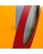 LIM INLAY  - Aluminum main door door with colourful ovals