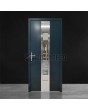 anthracite aluminium front door with glass
