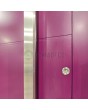 LIM Integra double - solid double aluminum door with ribs