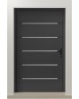 LIM Integra-inox - modern aluminum front door