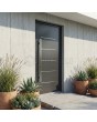 LIM Integra-inox - modern aluminum front door