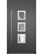 LIM Izobar - aluminum front door with three window