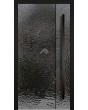 LIM B4 - aluminum hinged door covered with gray stainless steel sheet