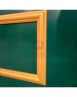 PIVOT CL11 - glazed traditional aluminum pivot door with decorative frame