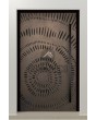 PIVOT M11 - pivot door with bronze texture of milled metal