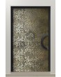 LIM M28 - aluminium door with with brass texture of milled metal