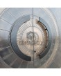 LIM M6 double -  brown liquid metal double aluminium door