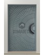 PIVOT M7 - aluminum pivot door with zinc liquid metal