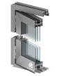 2 panel Aluminum Bifold Doors