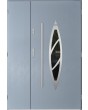 Sta Aries Uno - stainless steel front door with frame