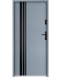 Sta Almeida-Trois noir - Secure & customisable steel external door