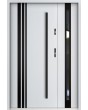 Sta Almeida Duo-noir - external entrance door with side panel