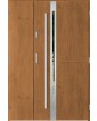 Sta Galileo Uno - stainless steel front door with one side panel