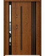 Sta Almeida Duo-noir - external entrance door with side panel
