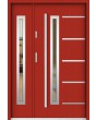 Sta Picard Duo - stainless steel front door with one side panel