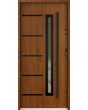 Sta Picard noir - security external single door with black frame arround glass