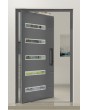 PIVOT 39 - aluminum prehung aluminum pivot door
