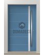 PIVOT 41 - aluminium pivot door with strip
