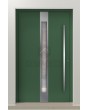 PIVOT C1 - modern aluminum pivot door for home