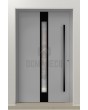 LIM C1- modern aluminum front door for home
