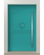 PIVOT Basic - smooth aluminium pivot front door