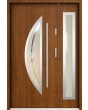 Sta Pollux Duo - entrance steel door with side panel