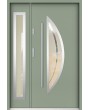 Sta Pollux Duo - entrance steel door with side panel