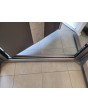 LIM M26 double - aluminum hinged double door with yellow brass texture of milled metal