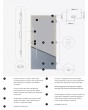 Sta Almeida Double - prehung exterior steel Double door