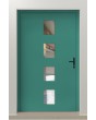 PIVOT Quatro - burglar-resistant aluminum pivot door