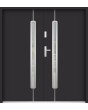 Sta Rigel Double - weatherproof exterior steel double entry door