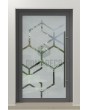 LIM Glass S - frosted main door with transparent motif