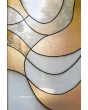 LIM SG3 -  Customizable Stained Glass external aluminum hinged door