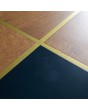PIVOT V10 - pivot door with wooden decor