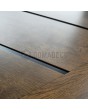 LIM V11 - aluminium front door covered sublimated wood